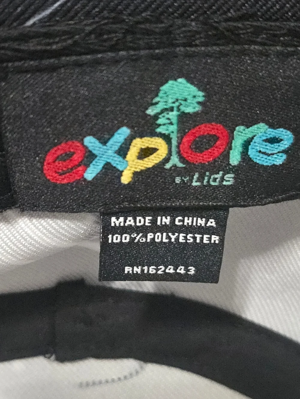 LId's Explore Black Star-Print Kids Bucket Hat